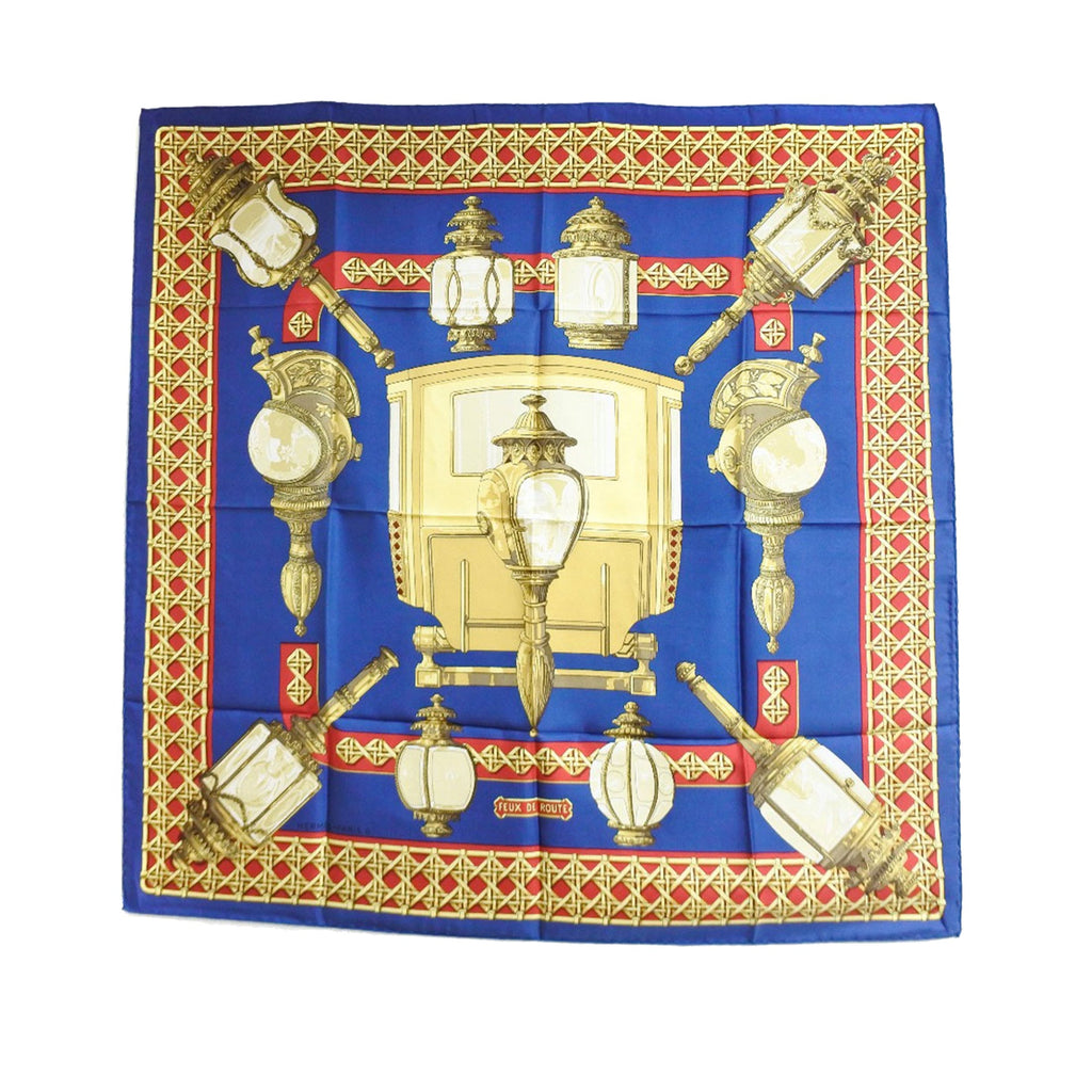 Feux de Route Silk Scarf 90