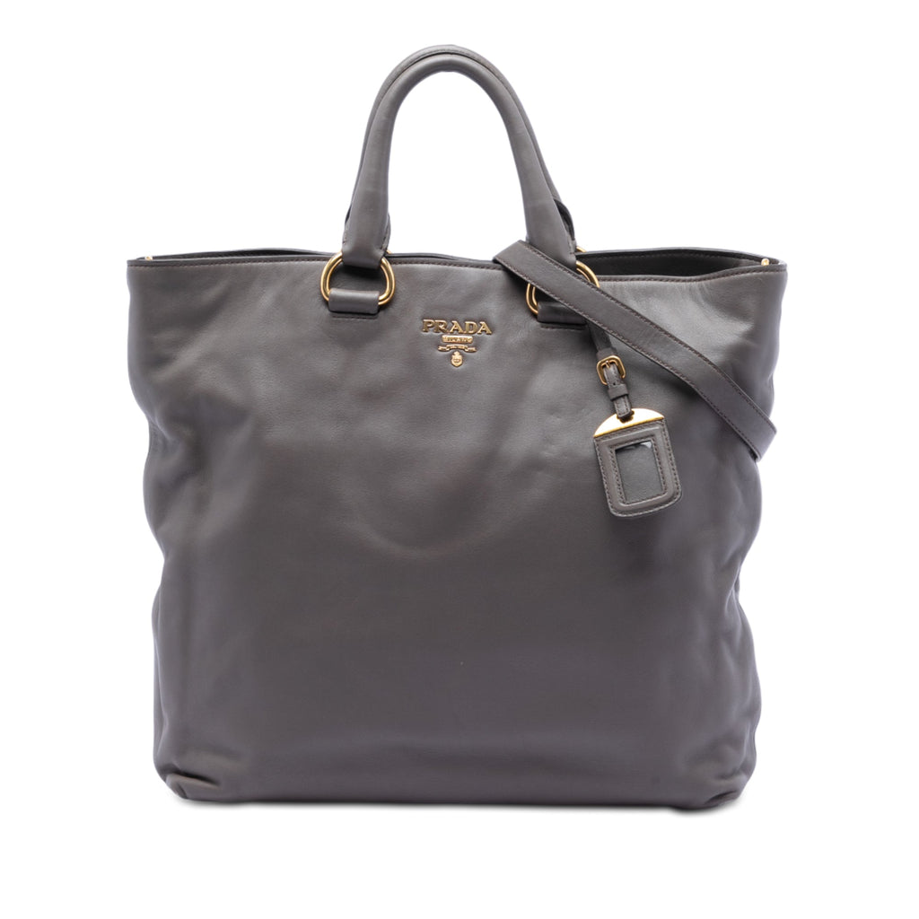 Soft Calf Open Convertible Tote