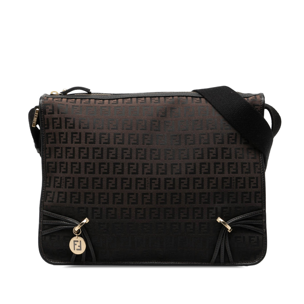 Zucchino Canvas F Charm Crossbody