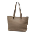 Vitello Daino Canapa Logo Tote