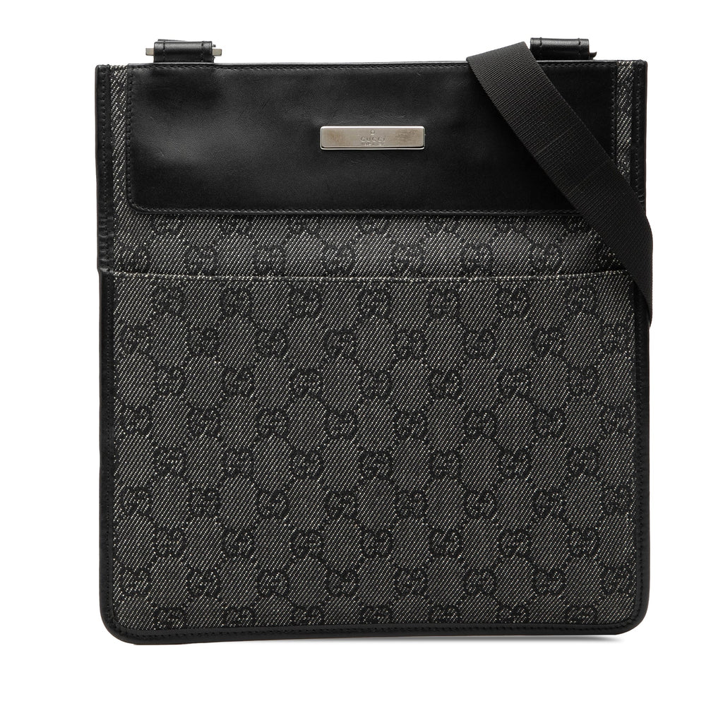 GG Denim Crossbody