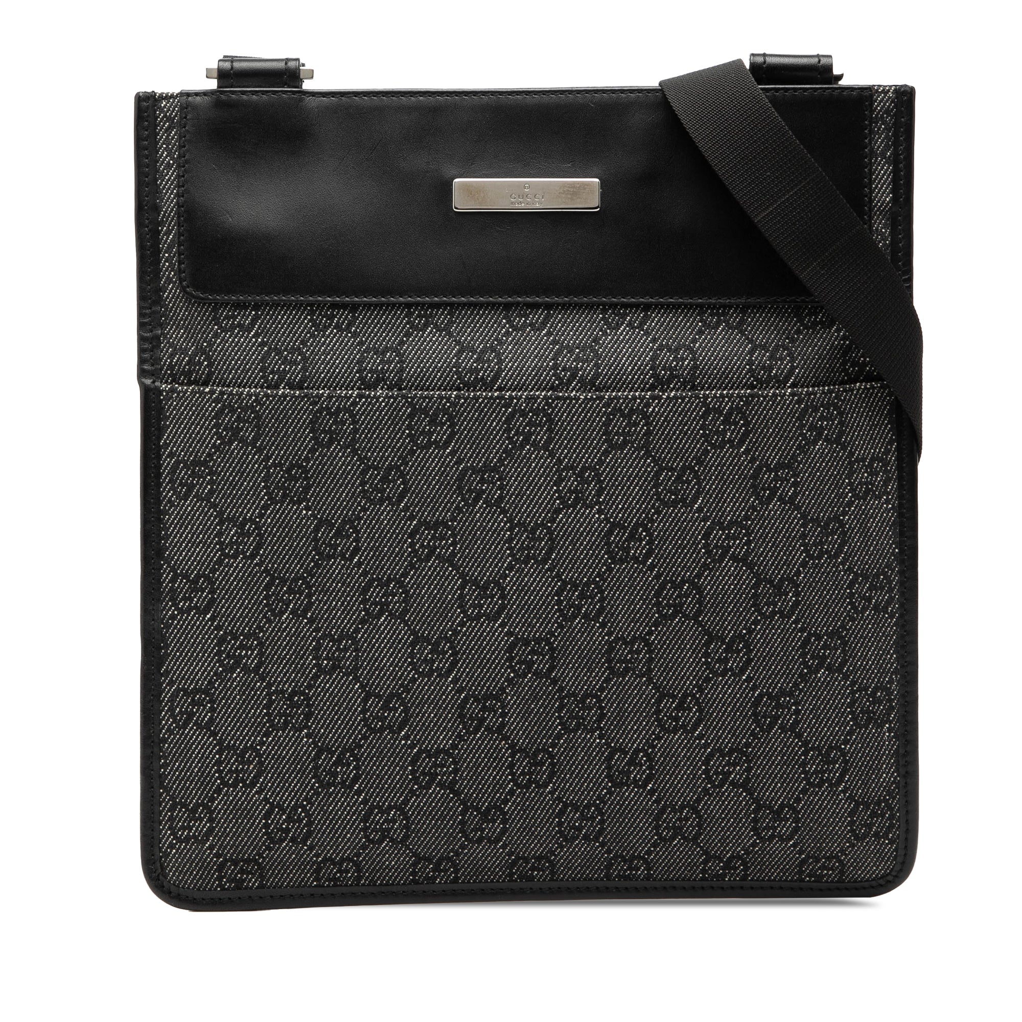 GG Denim Crossbody