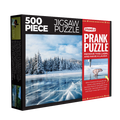When Nature Calls 500 Piece Puzzle: Frozen Serenity By Prank-O (As Seen on Shark Tank)