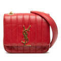 Small Lambskin Monogram Vicky Chain Bag