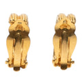 CC Gold Plated Clip On Earrings