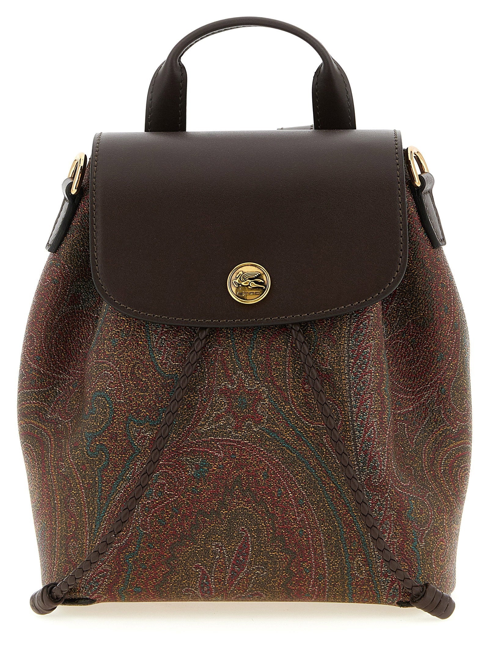 Etro Essential Backpack — Brown