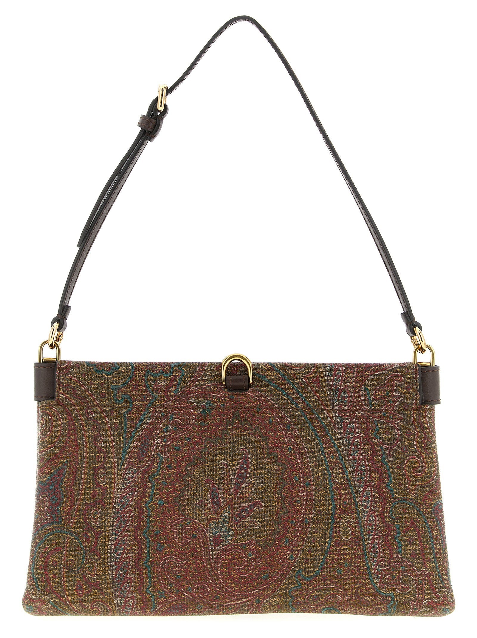Etro Talk Clutch — Brown