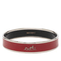 Narrow Caleche Enamel Bangle 62