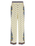 Etro Palazzo Trousers — Cream