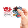 Cheap Meat Gift Card By Prank-O (As Seen on Shark Tank)