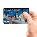 SOAK Dining Gift Card Insert By Prank-O (As Seen on Shark Tank)
