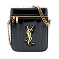 Matelasse Patent Monogram Vicky Vanity Bag