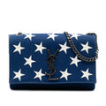 Small Star Embroidered Canvas Monogram Kate Crossbody