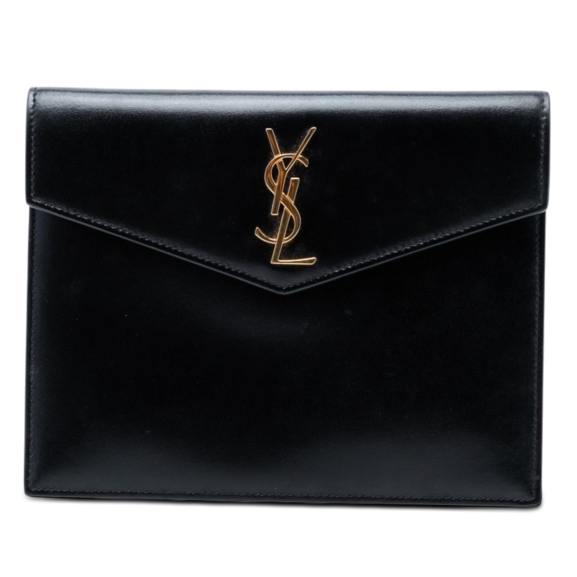 Baby Smooth Shiny Calfskin Monogram Uptown Pouch