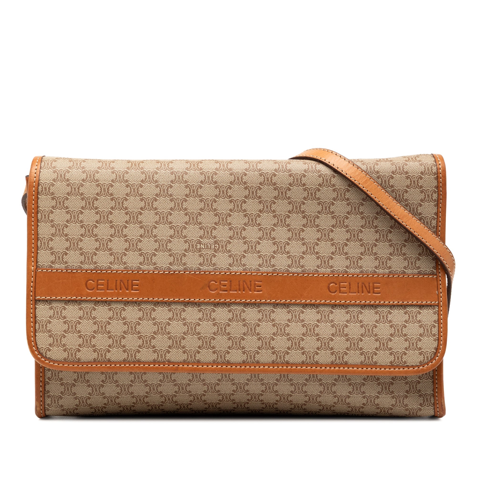 Macadam Coated Canvas Crossbody