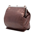 Metallic Nappa Frame Crossbody