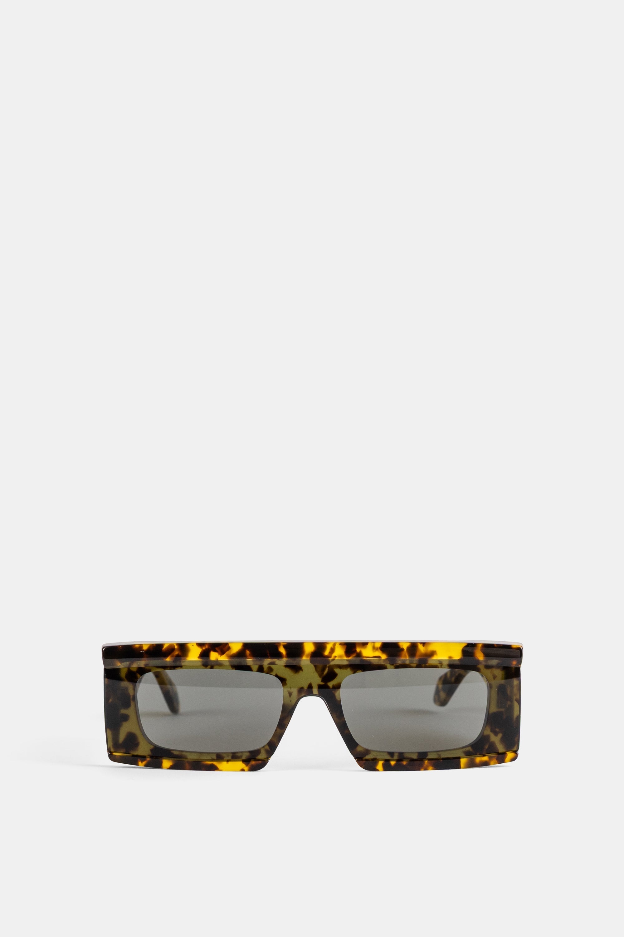 Maison AlaïA AA0099S-003 Tortoiseshell Acetate Sunglasses — Yellow
