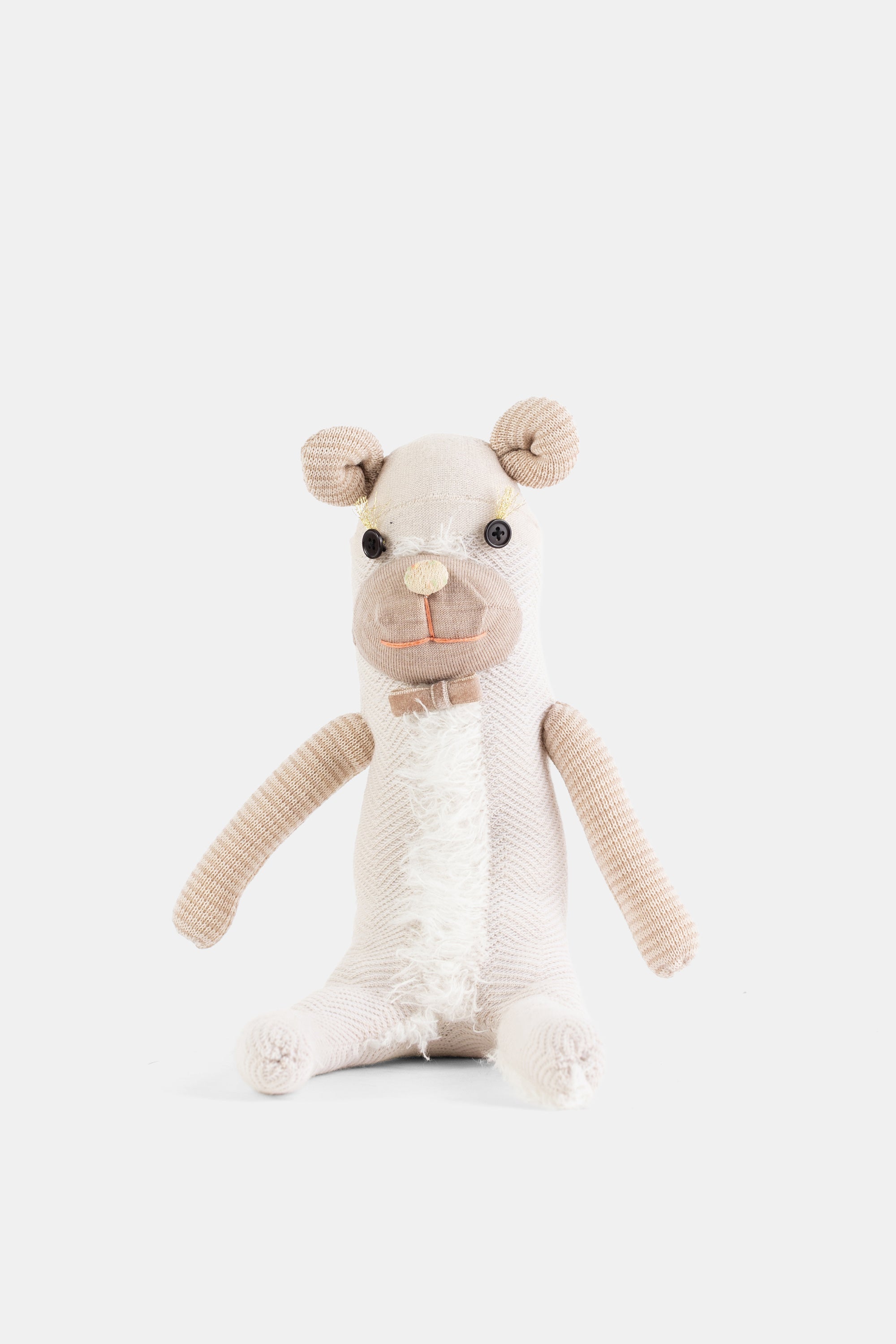 Antipast Sock Knit Doll Sweater — Ivory
