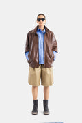 Balenciaga Cocoon Jacket — Brown