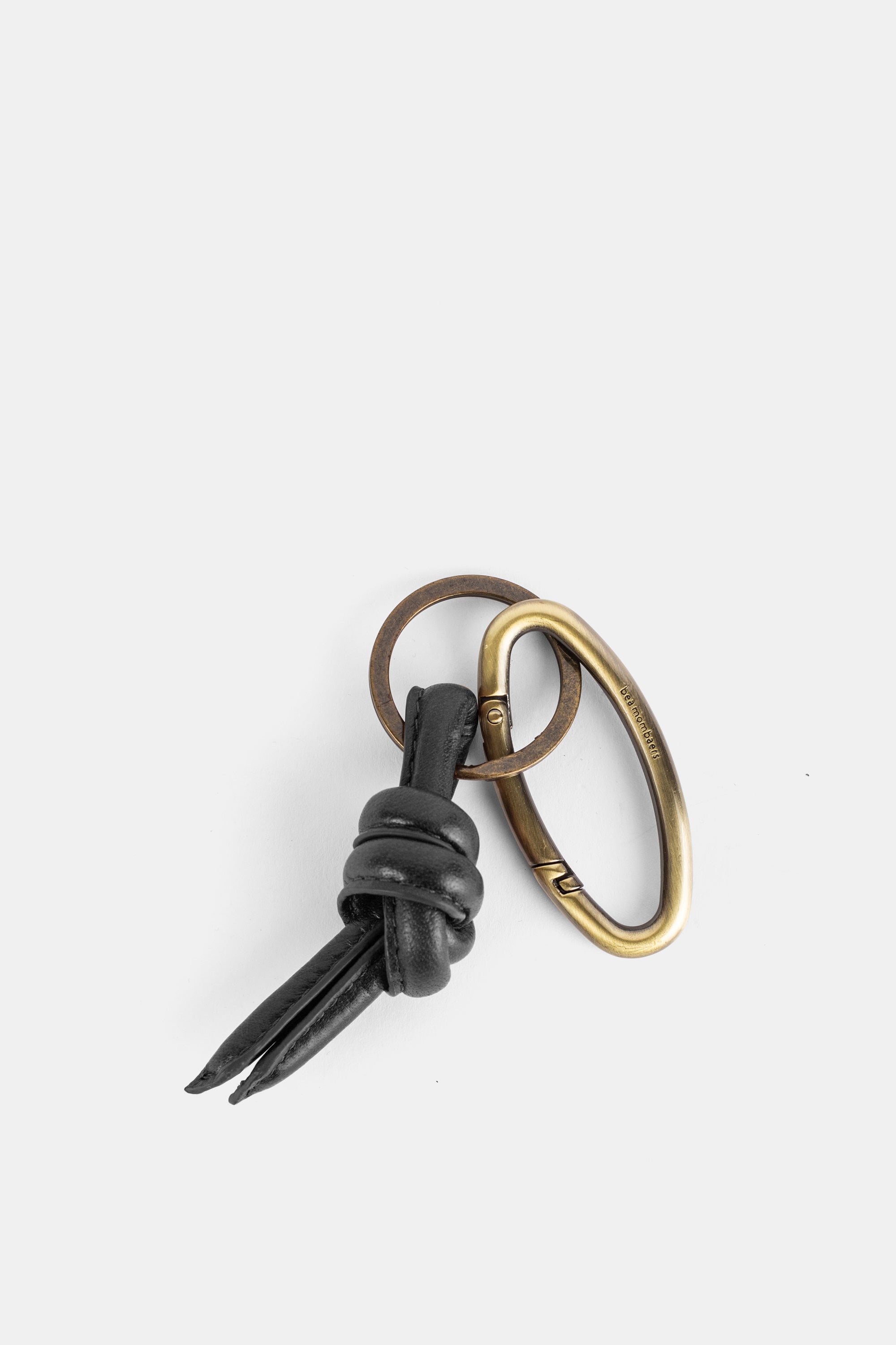 Bea Mombaers Cliphook Key Case — Black