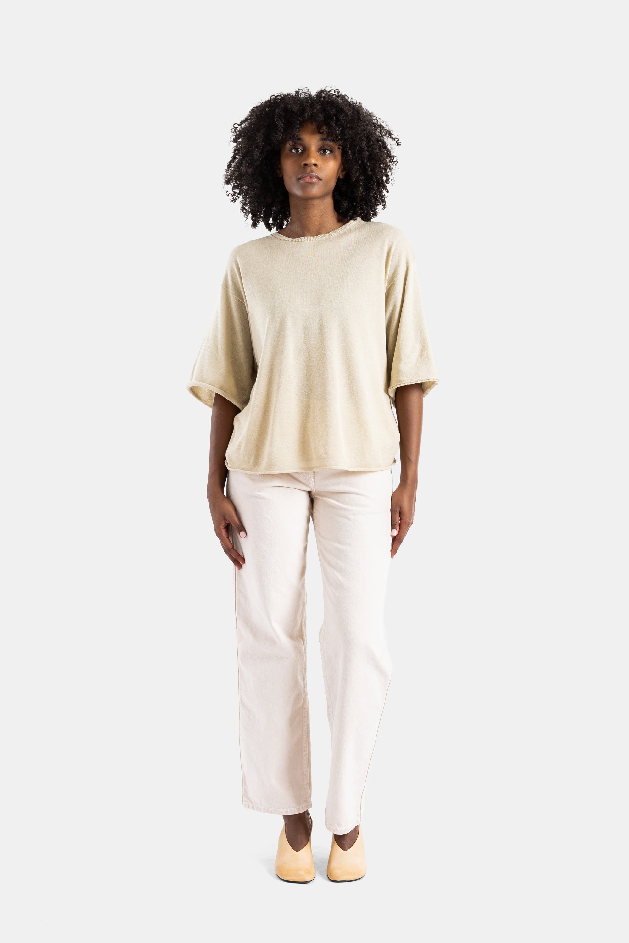 Casey Casey Paulo Trousers — Beige
