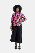 Comme des Garçons Wide-Leg Black Culottes — Black
