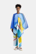 Pleats Please Issey Miyake City Collage Trousers — Multicolor