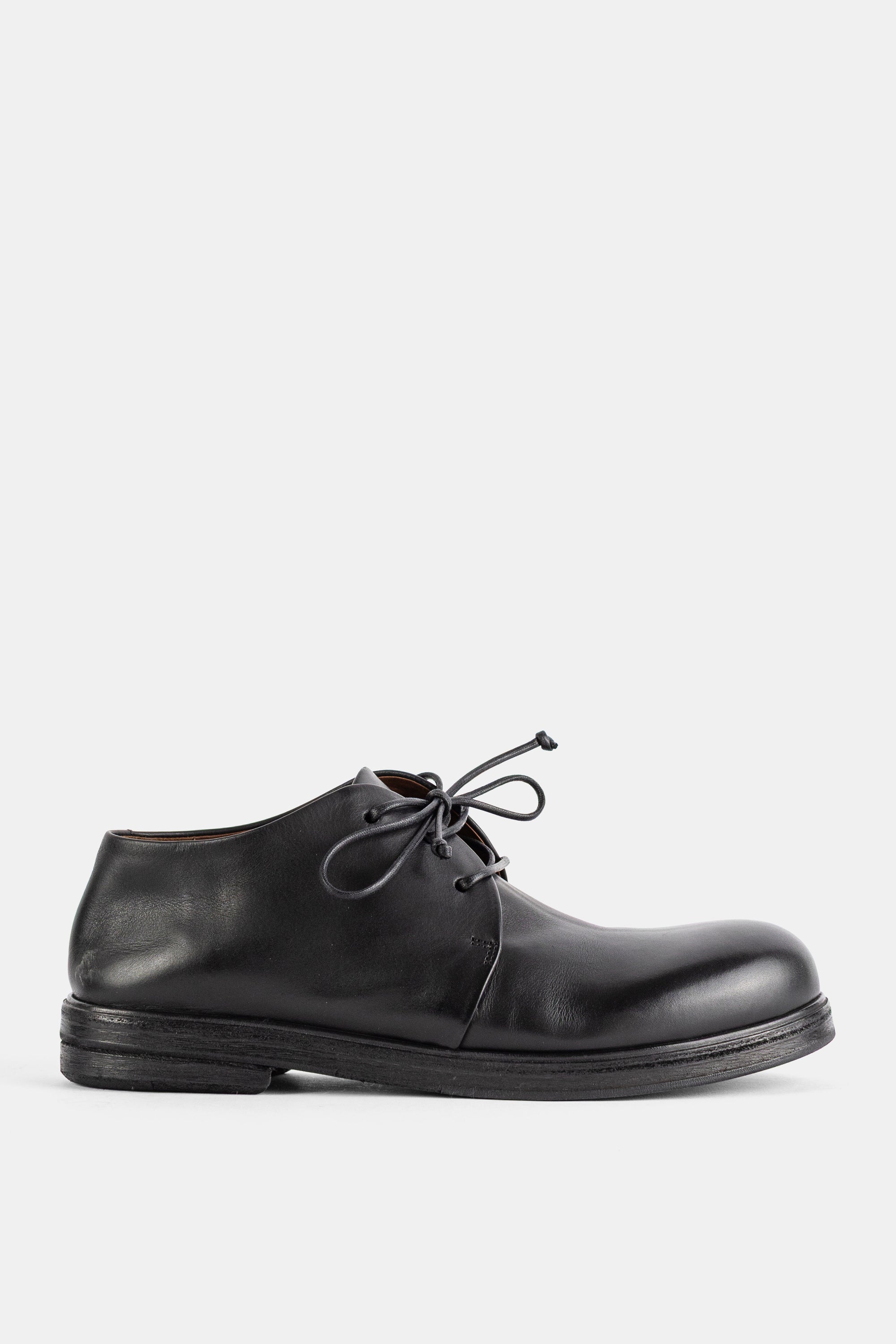 Marsell Zucca Zeppa Derby Flat — Black