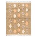 Warm Earth Diamond Moroccan Shag Rug