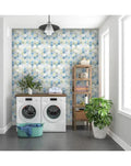 Watercolor Hexagon Honeycomb Removable Wallpaper