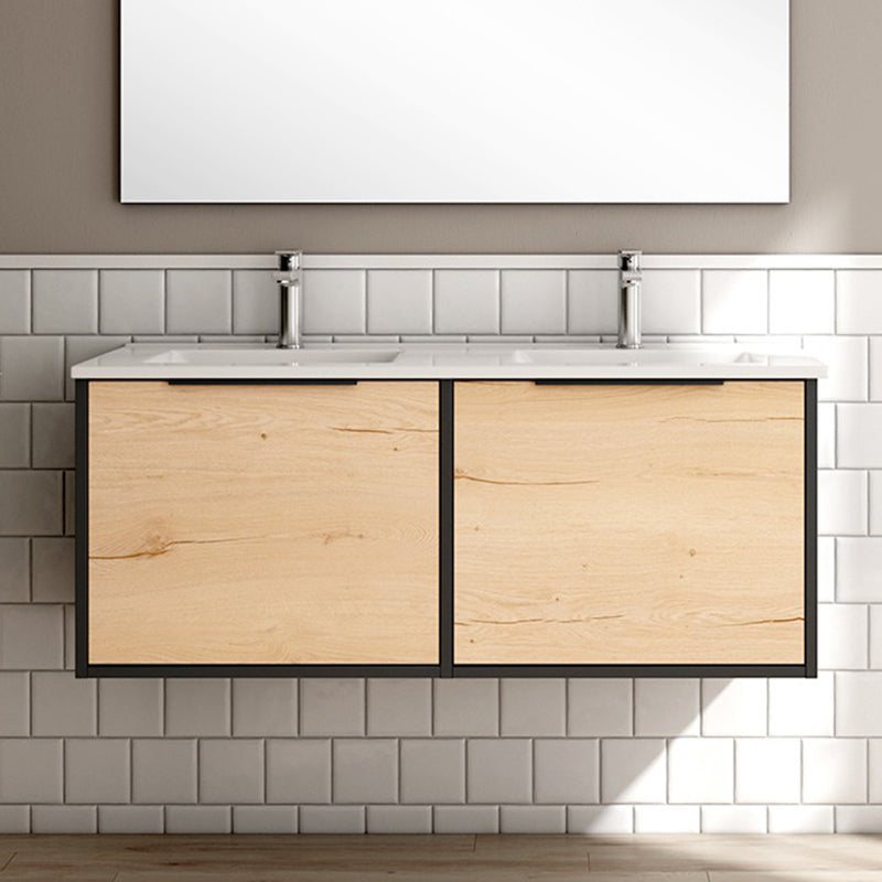 BATHME ONE Mueble de Baño con Lavabo 120 cm Negro