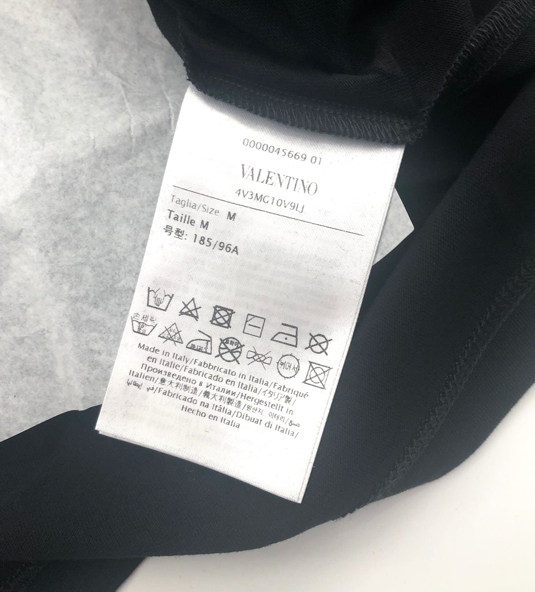 Valentino Vlogo Signature Patch T-Shirt — Black