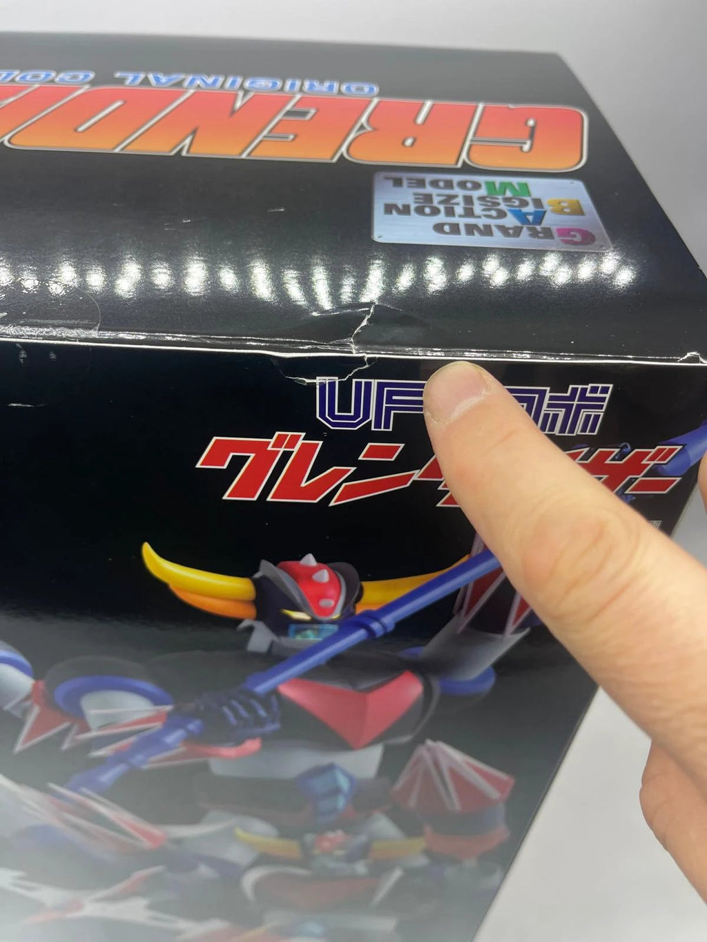 Grendizer Figura Diecast Grand Action Bigsize Model Grendizer Original Color Ver. 50 cm