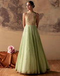 Gulzar Gown Set By KYNAH, Luxury Indian Fashion & Bridal Wear