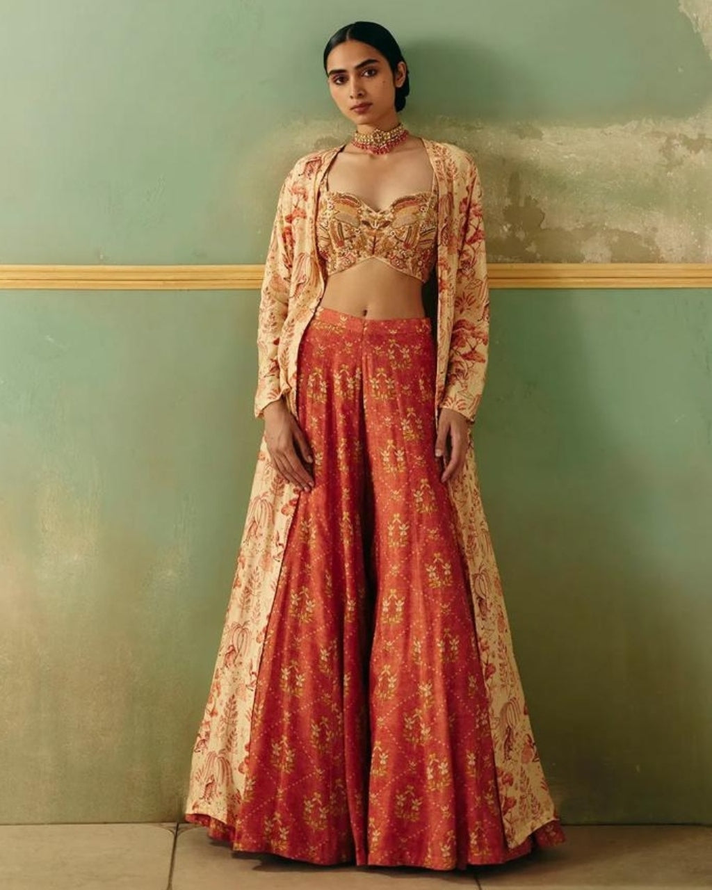 Nayab Cape Set By KYNAH, Luxury Indian Fashion & Bridal Wear