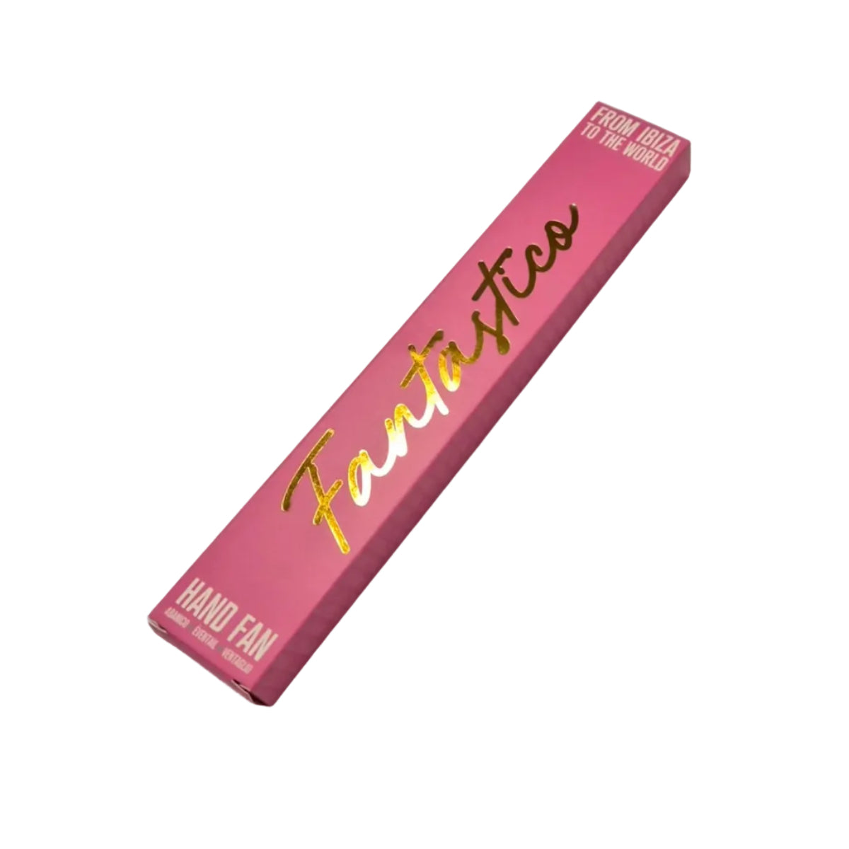 Love Gold Script 23cm fan