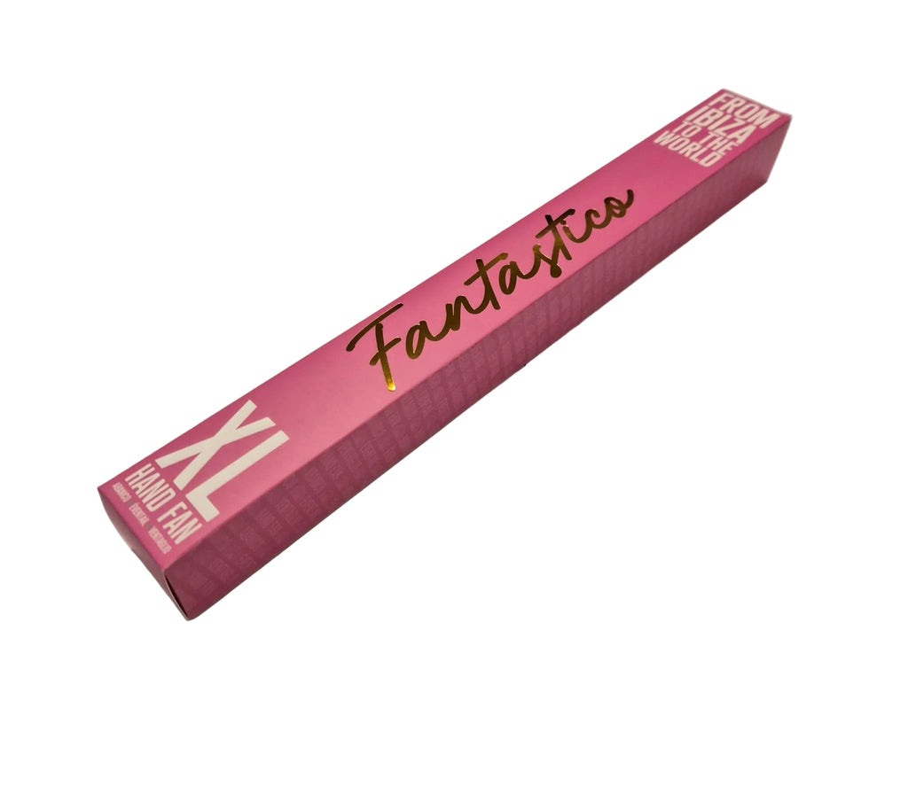 Pastel Rainbow Mega Glitter XL Fan