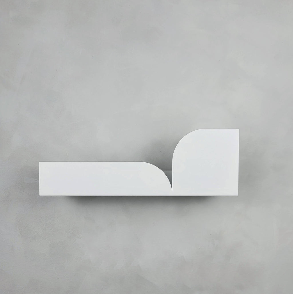 Estantería metálica mediana Torino – estante flotante de pared