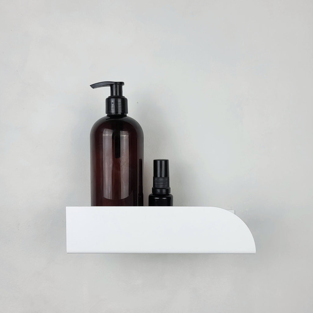 Estantería metálica pequeña Torino – estante flotante para baño y cocina