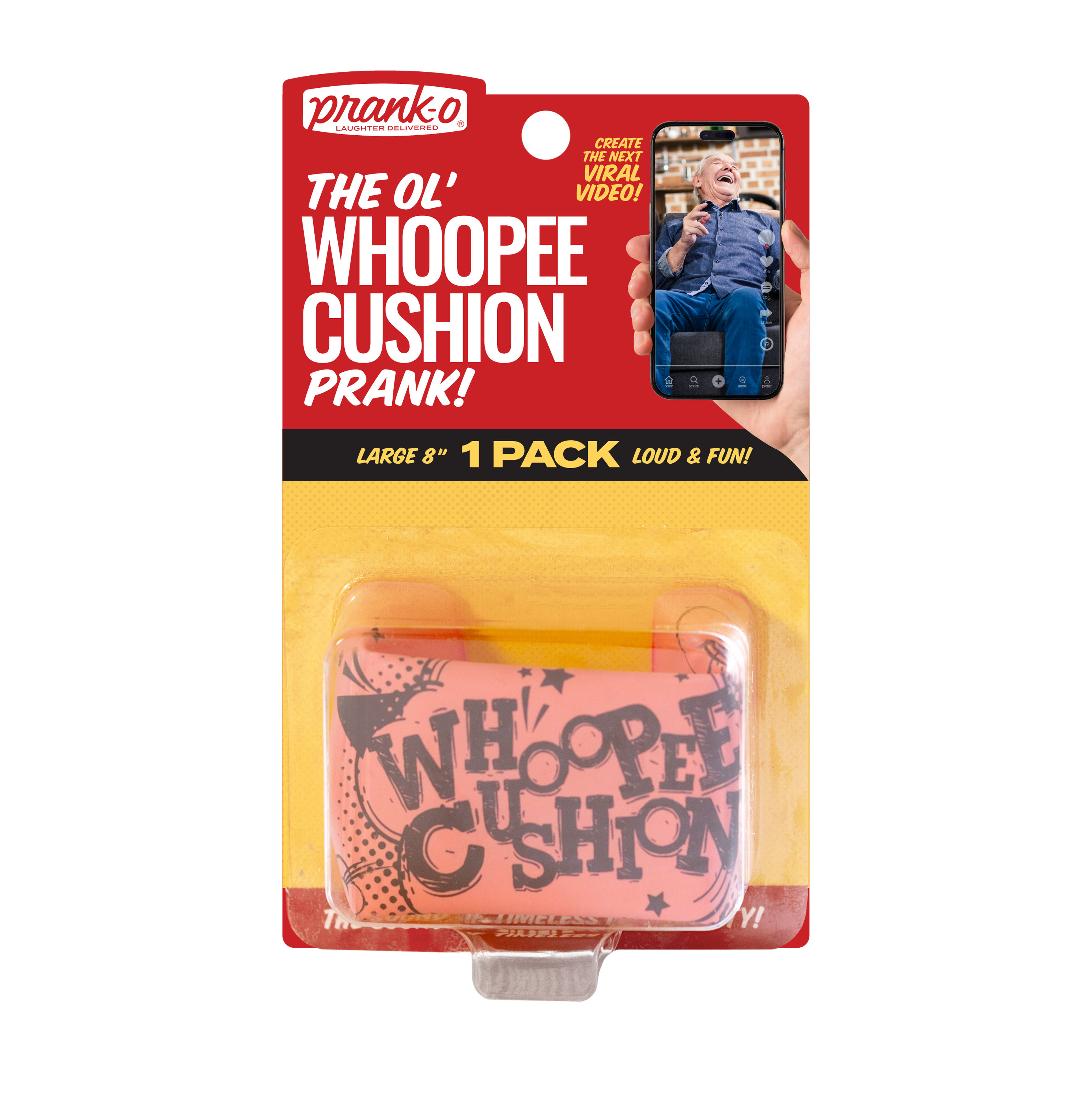 The Ol' Whoopee Cushion Prank By Prank-O (As Seen on Shark Tank)