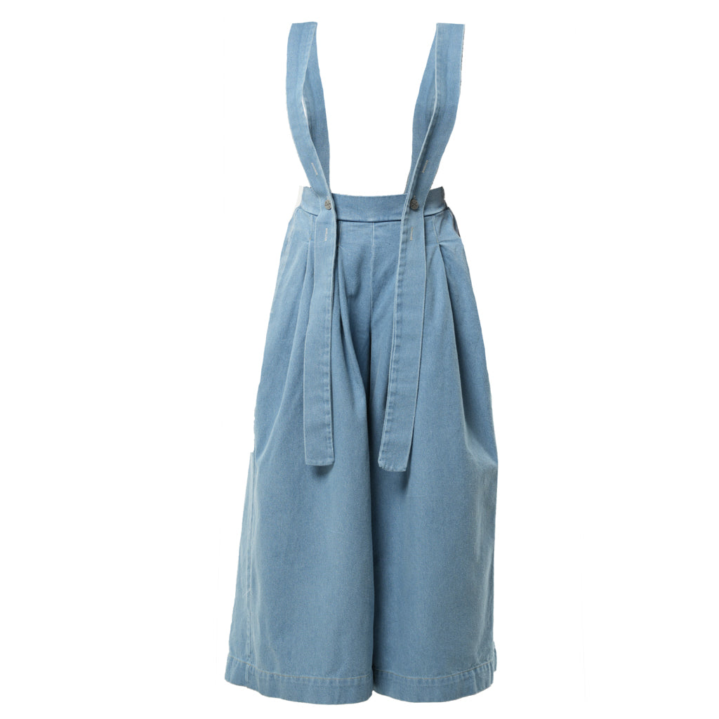 Wide-Leg Denim Pants | PR Sample