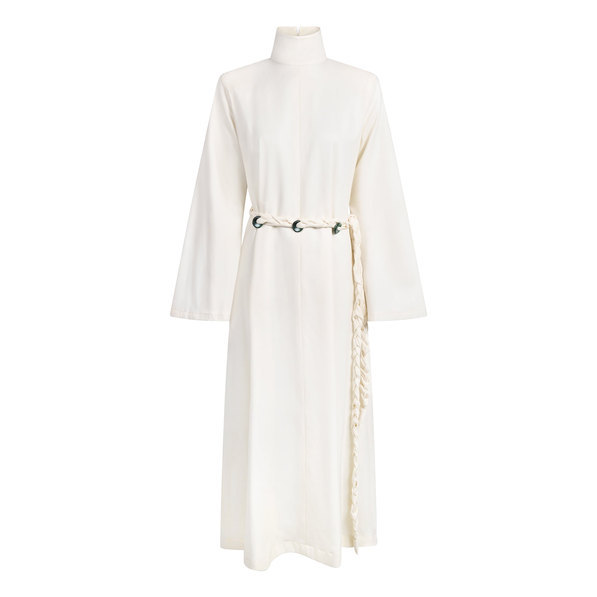 Purity Wool And Malachite Long Dress