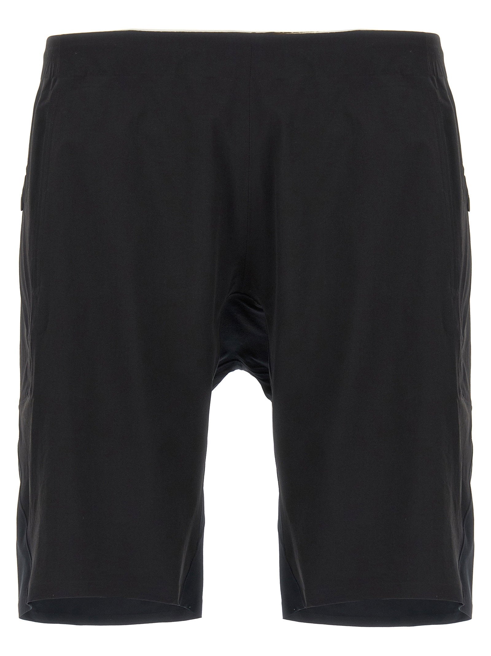 Veilance Secant Comp Track Bermuda Shorts — Black