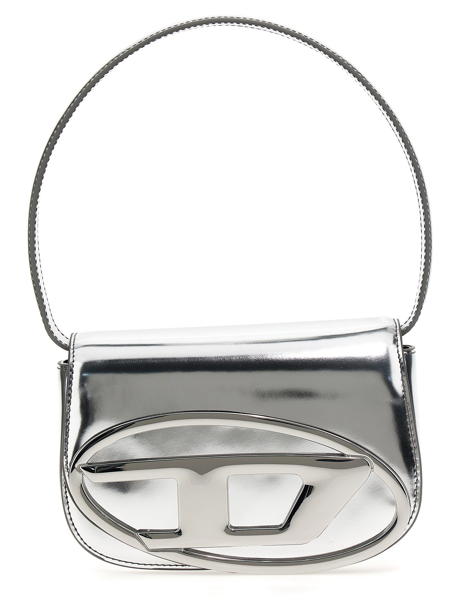 Diesel 1DR Shoulder Bag — silver