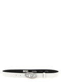 Diesel B-1DR 25 Belt — Cream