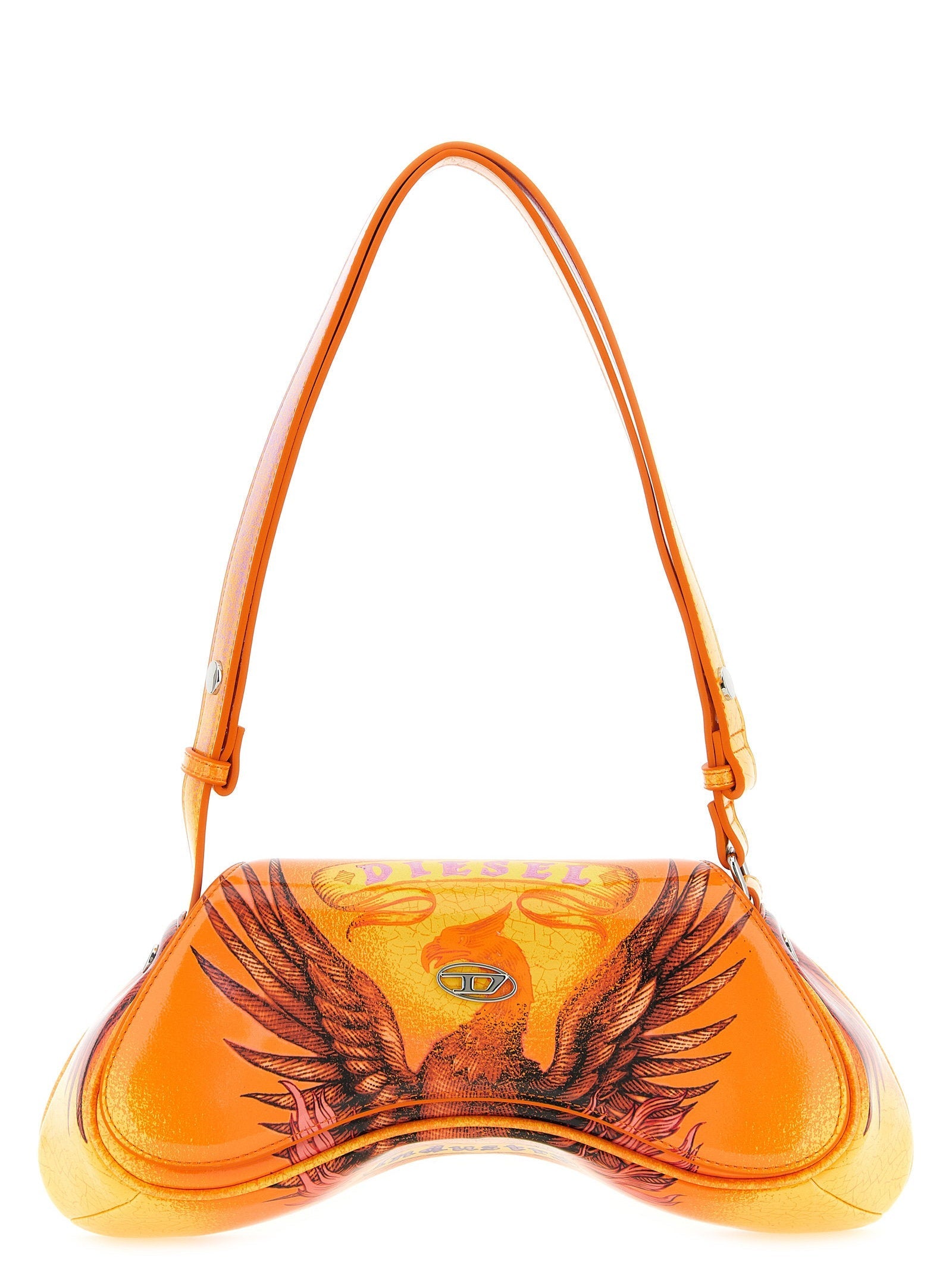 Diesel Play Shoulder Bag — Orange