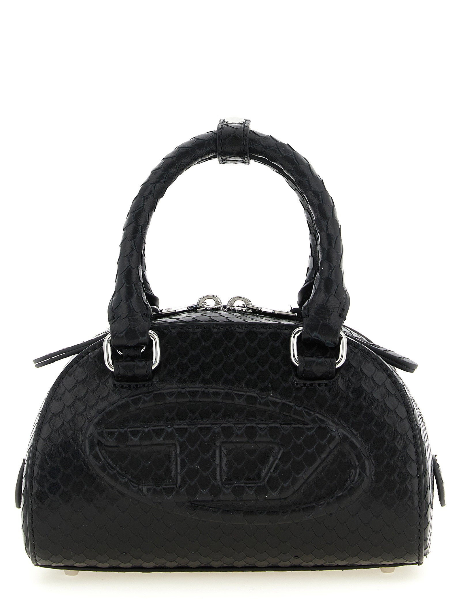 Diesel Dome Top Handle Bag — Black