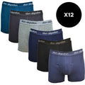 Don Algodón Premium | Pack 12 Boxers para Hombre  | Transpirables | 6 Colores Diferentes
