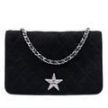Quilted Suede Cocostellar Wallet on Chain