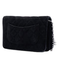 Quilted Suede Cocostellar Wallet on Chain